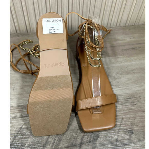 Open Edit EDOLIVIA Flat Sandals Women’s Size 9M - Picture 7 of 9